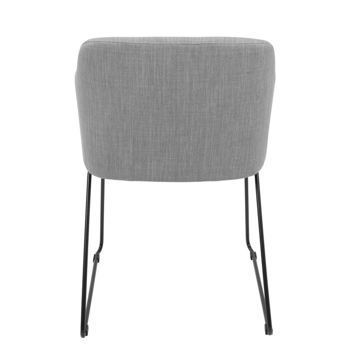Daniel Dining Chair, Light Grey, Set of 2
