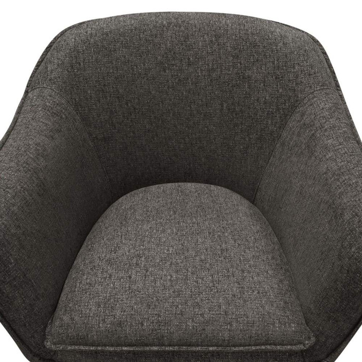 Status Accent Chair in Grey Fabric