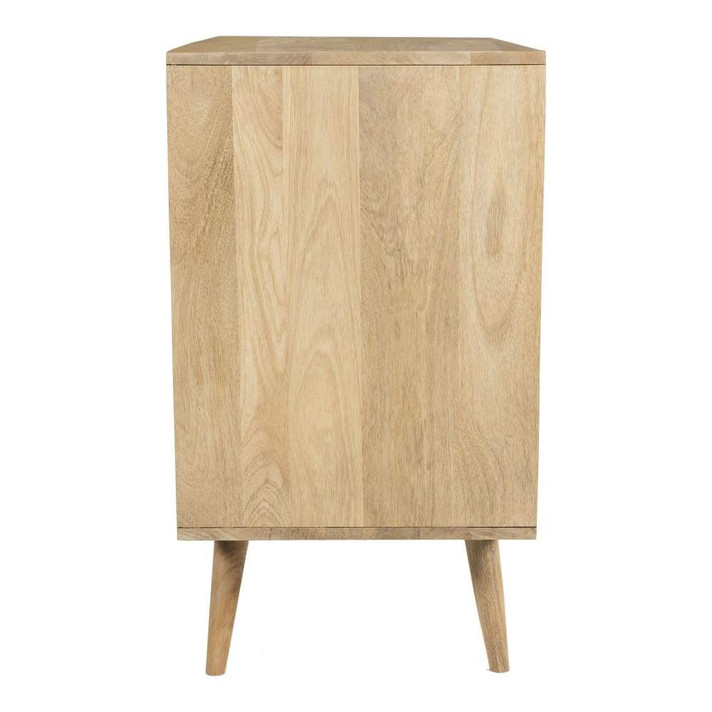 Karina Three Drawer Dresser, Natural