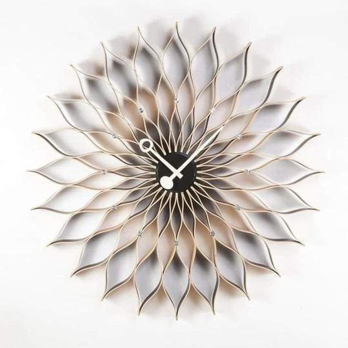 Sunflower Clock Sunflower Clock