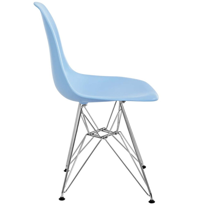 Paris Dining Side Chair, Light Blue