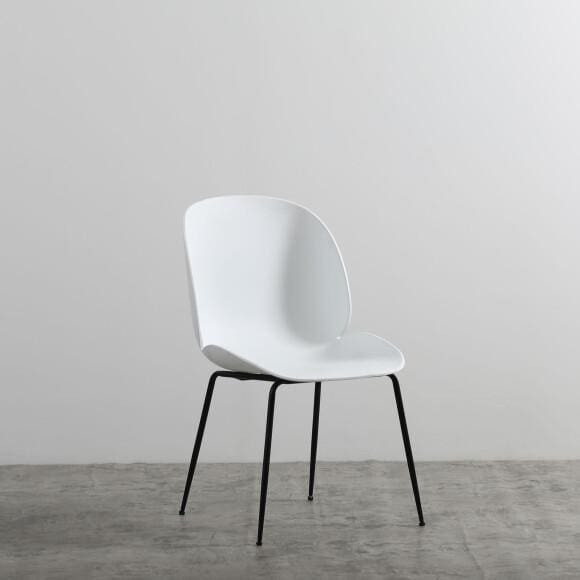 Tasha Side Chair, White, Set of 2