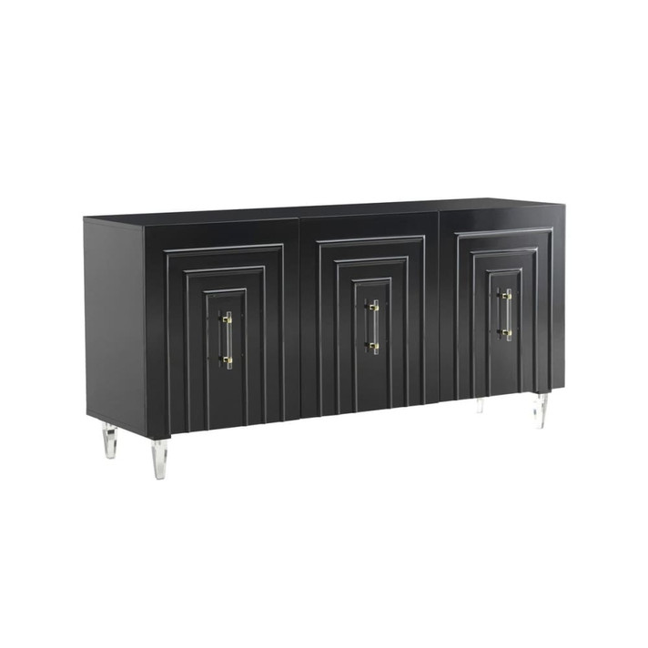 Famke Buffet, Black Lacquer