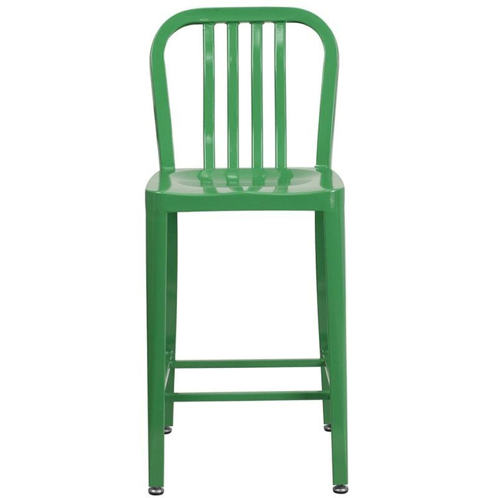 Nautical Counter Stool, Green