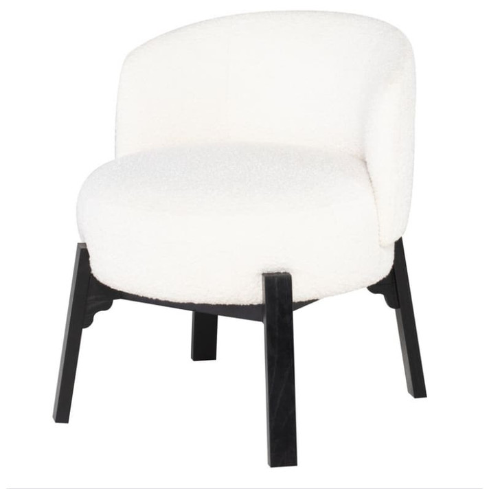 Adelaide Dining Chair, Buttermilk Boucle