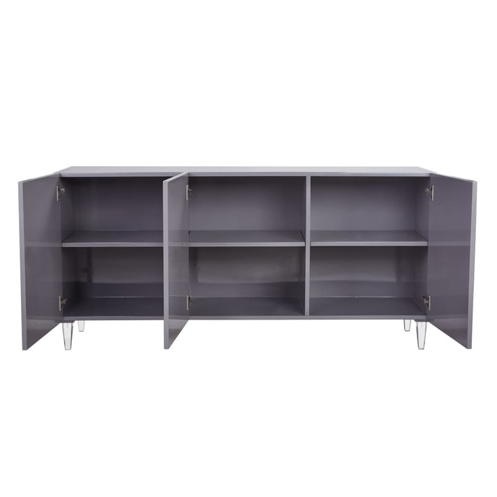 Andros Grey Lacquer Buffet