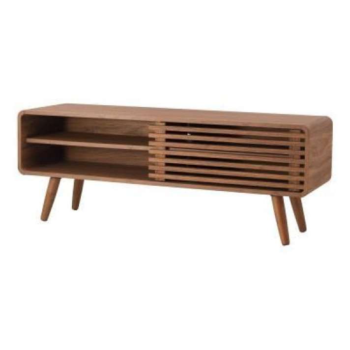 Mod Line 46” Wood Slat TV Stand