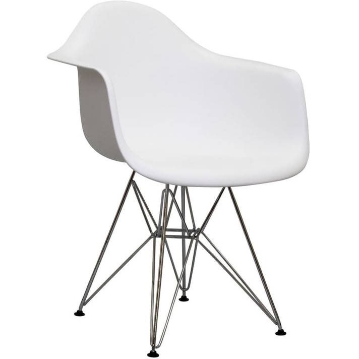 Paris Dining Armchair, White