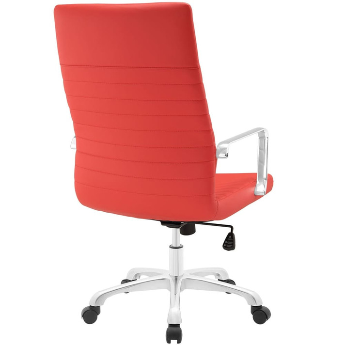 Finesse Highback Office Chair, Red