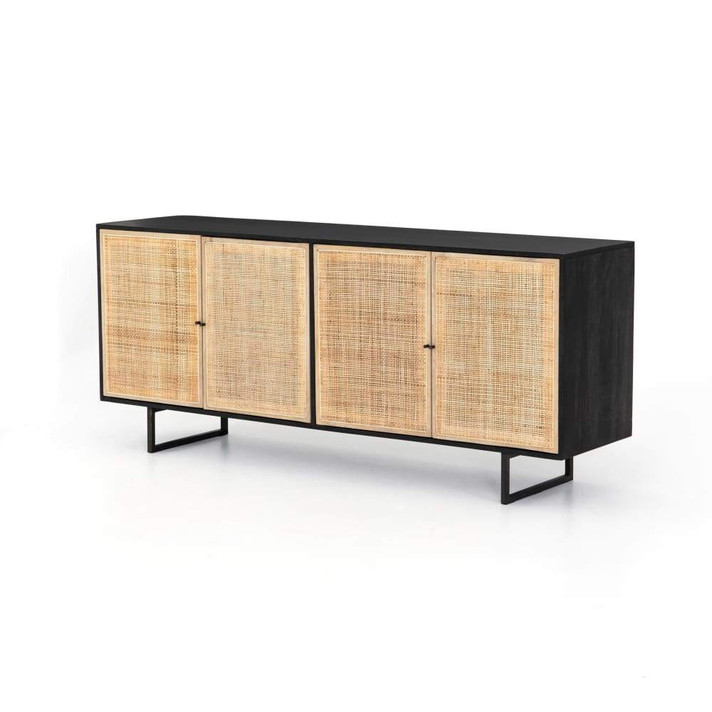 Carmella Sideboard Black Wash