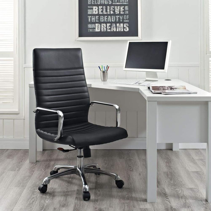 Finesse Highback Office Chair, Black