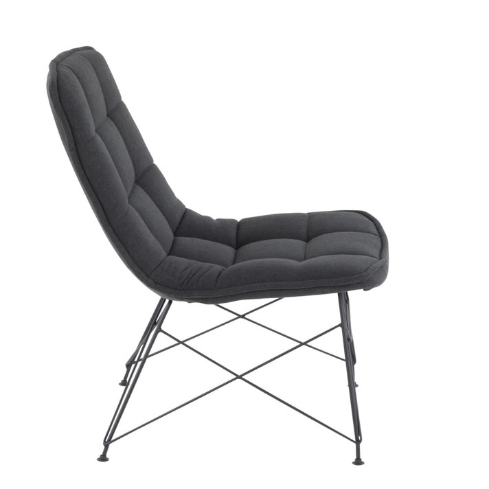 Squad Lounge Chair, Black