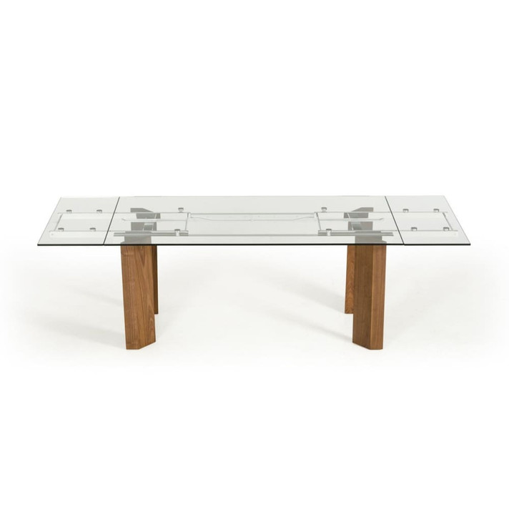 Harvard Extendable Glass Dining Table