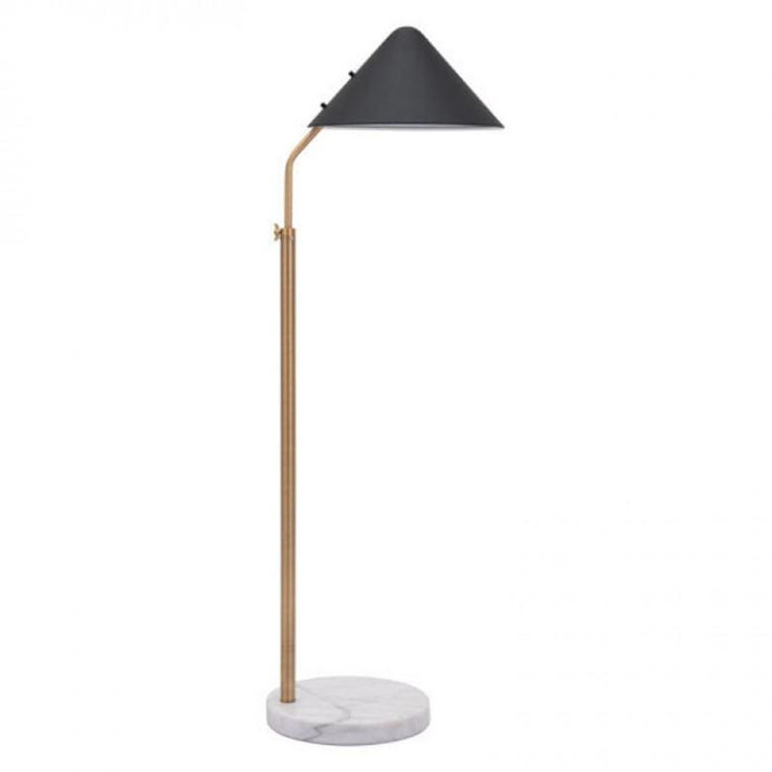 Pillar Floor Lamp Black