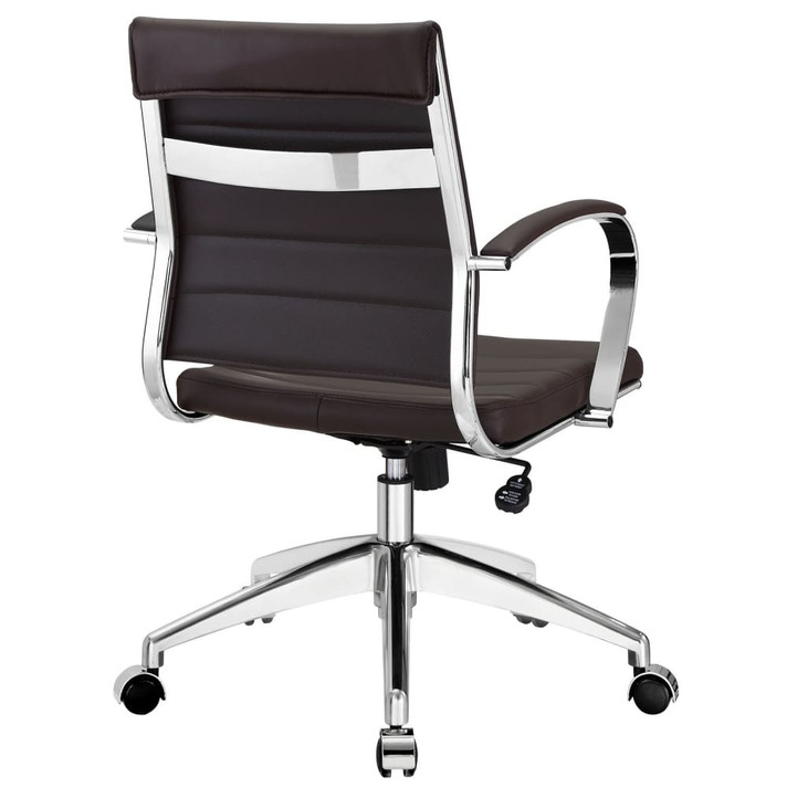 Jive Mid Back Office Chair Brown