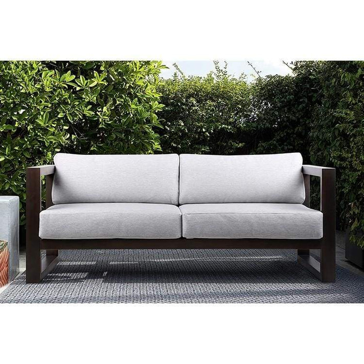 Paradise Outdoor Dark Eucalyptus Wood Sofa Paradise Outdoor Dark Eucalyptus Wood Sofa