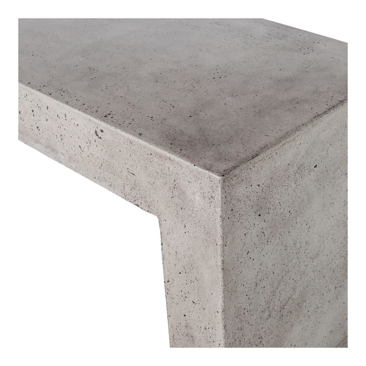 Lazarus Outdoor Bench, Concrete