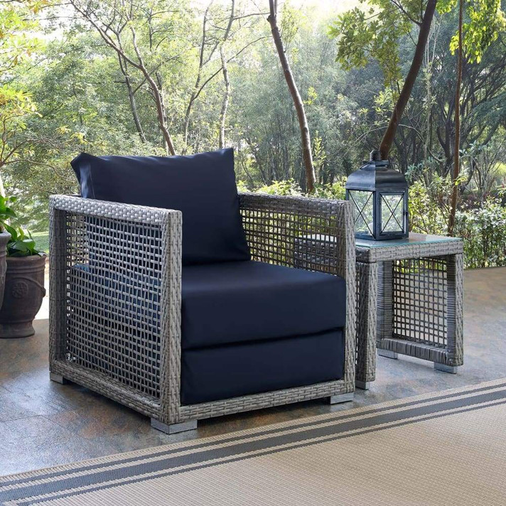 Aura Rattan Outdoor Patio Arm Chair 1