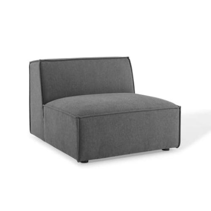 Restoration 4 Piece Sectional Sofa, Charcoal