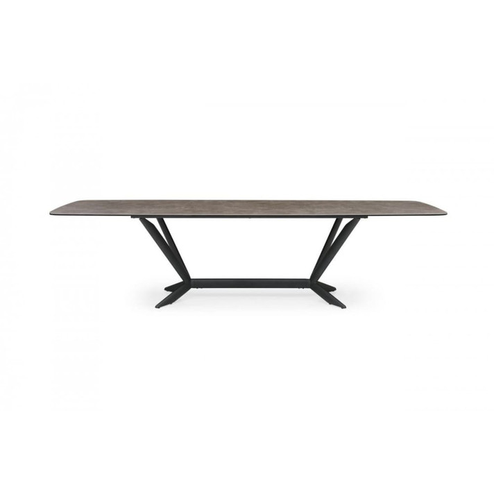 Herzog Grey Ceramic Dining Table