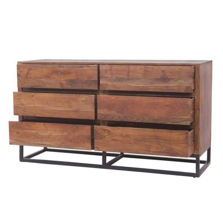 Urban Modern Acacia Wood Dresser