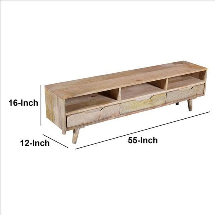 Upton Mango Wood TV Stand