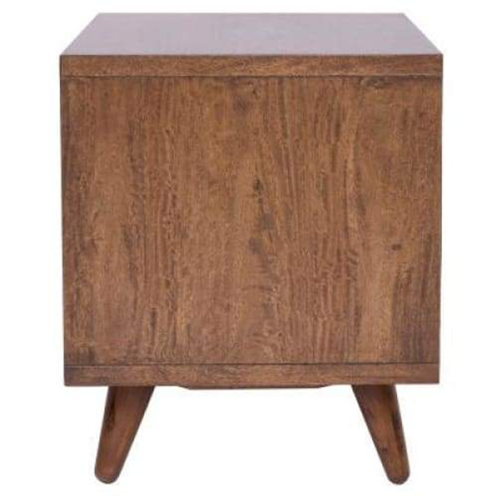 Piero Chevron Night Stand/SideTable, Monterey