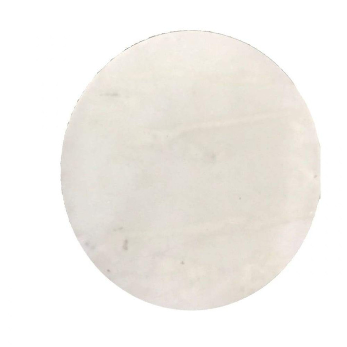 Rocky White and Gold End Table Rocky White and Gold End Table