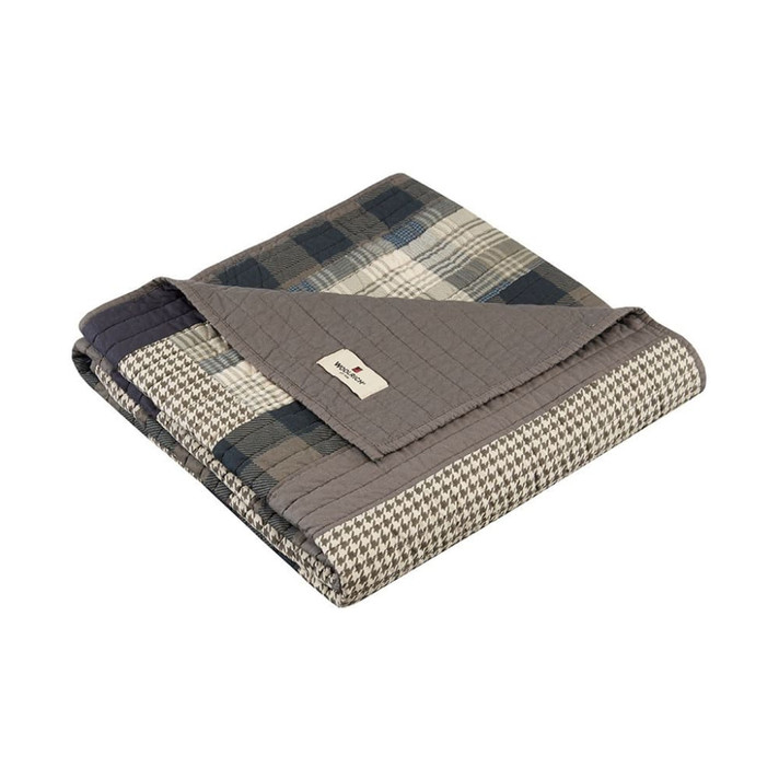 Winter Hills Quilted Throw, Tan Winter Hills Quilted Throw, Tan
