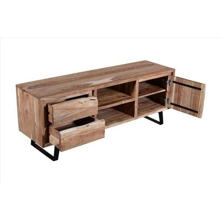 Caprice Live Edge Design Wood TV Stand