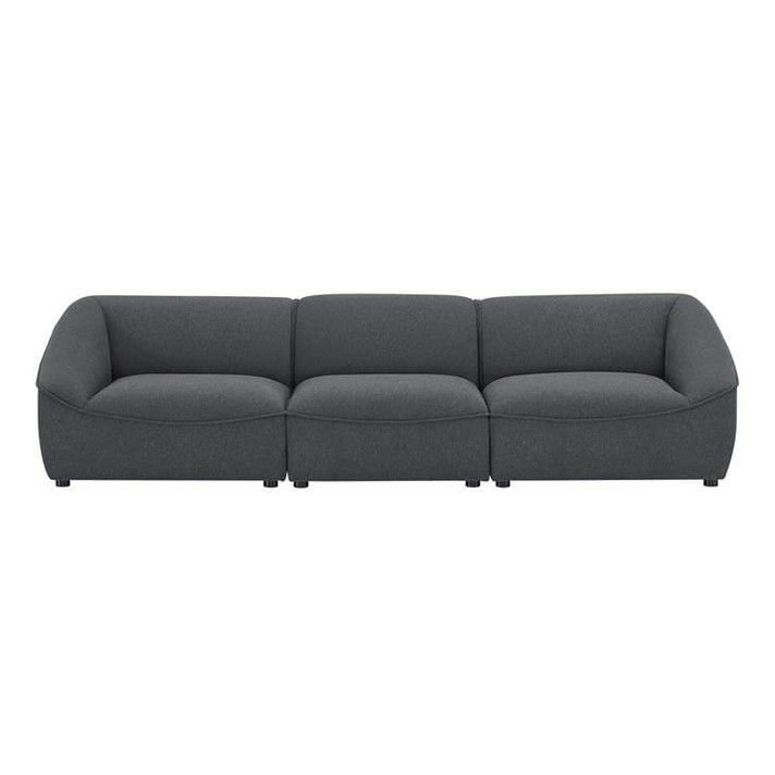 Command 3-Piece Sofa, Charcoal