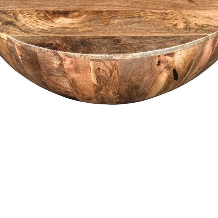 Mango Wood Drum Coffee Table