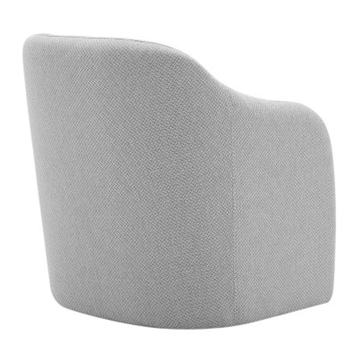 Zelma Fabric  Arm Chair, Cardiff Gray