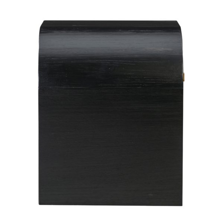 Hump Black Nightstand