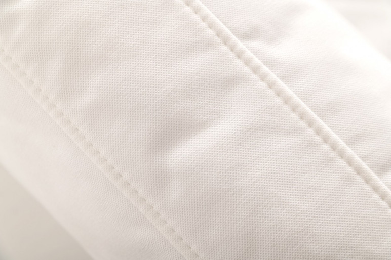 Kelsie White Fabric Sectional Sofa