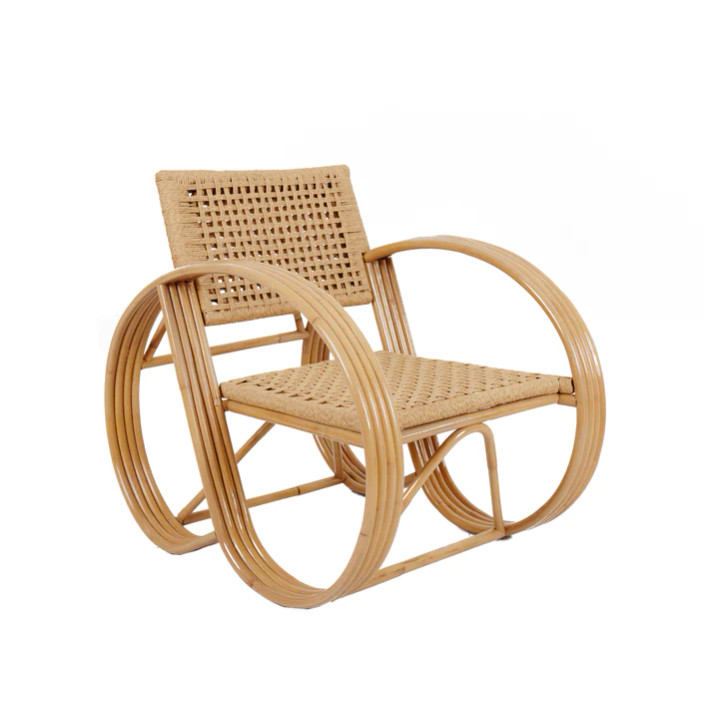 Wallace Rattan Lounge Chair