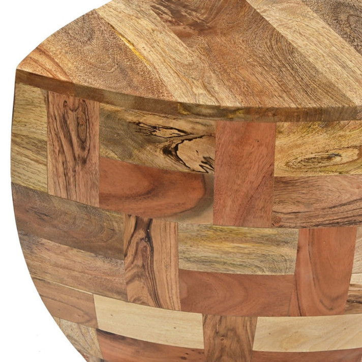 Mango Wood Canoe Coffee Table