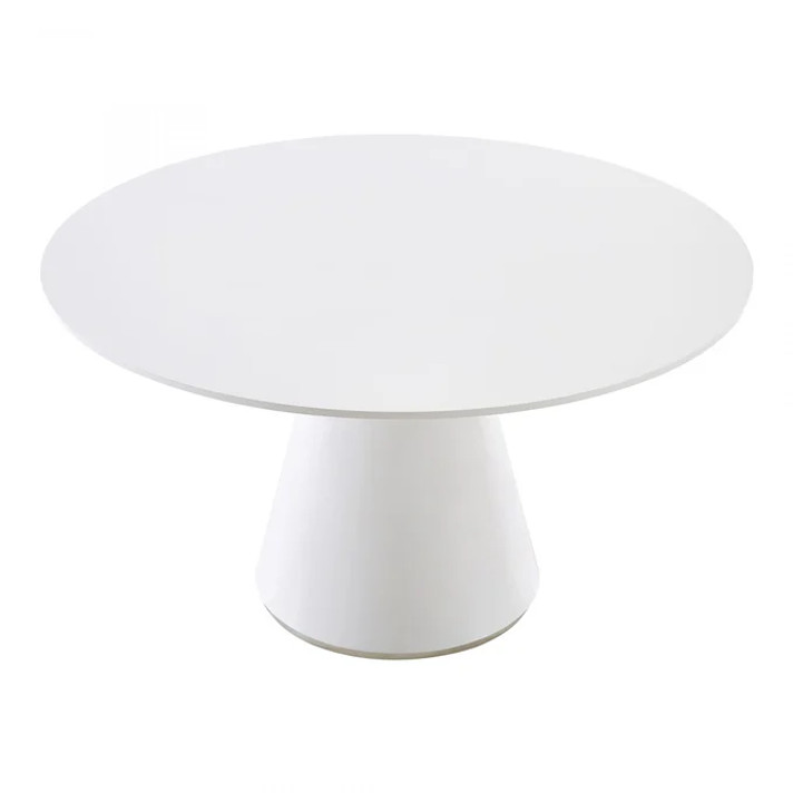 Otago 54" Dining Table Round White