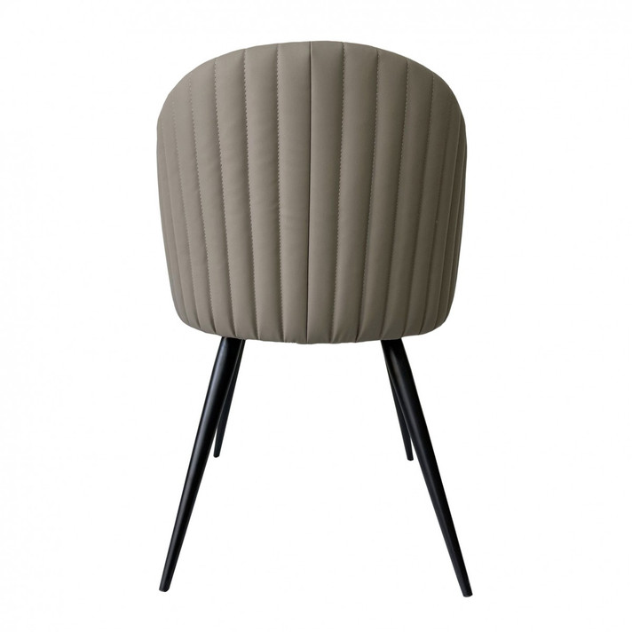 Barney Grey and Cream Dining Chair