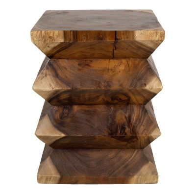 Ellis Trembesi Side Table, Natural