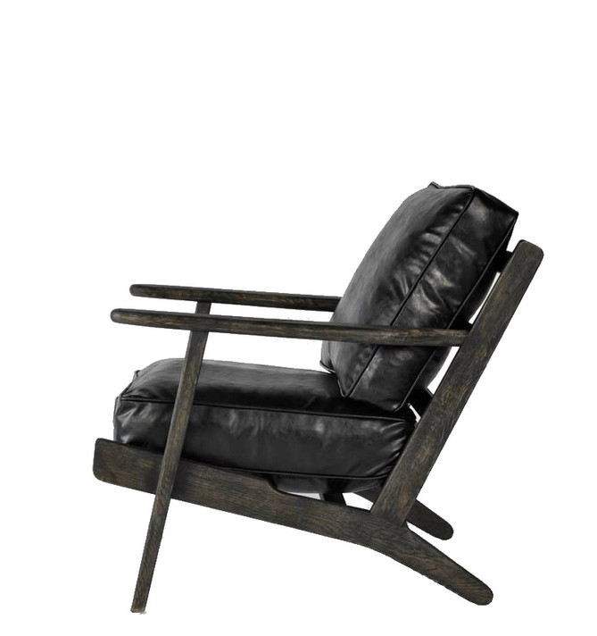 Alcoa Lounge Chair, Black