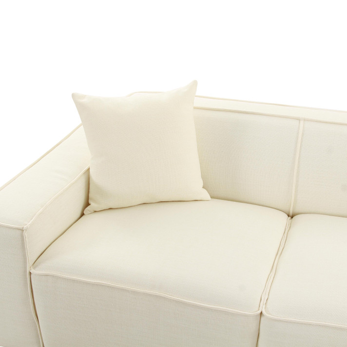 Olifax Cream Linen Sectional RAF