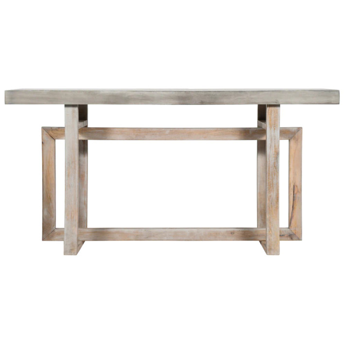 Artisan Crafted Farmhouse Console Table