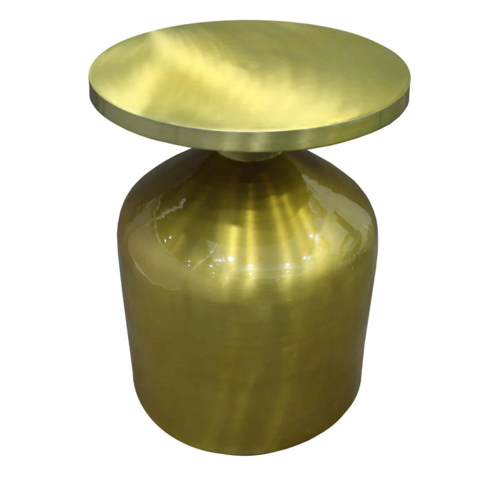 Bindi Side Table, Gold