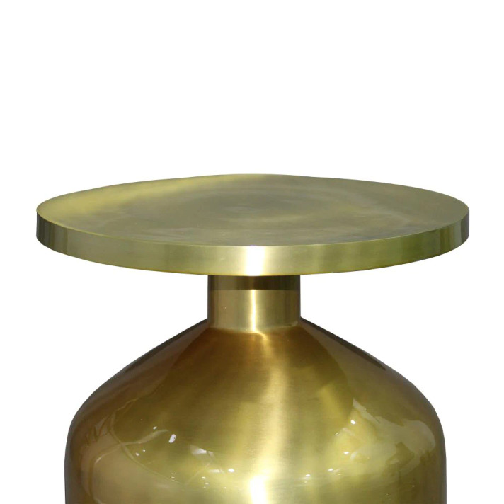 Bindi Side Table, Gold