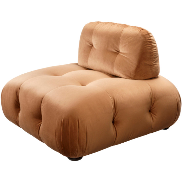 Rozella Modular Chair, Medium Brown