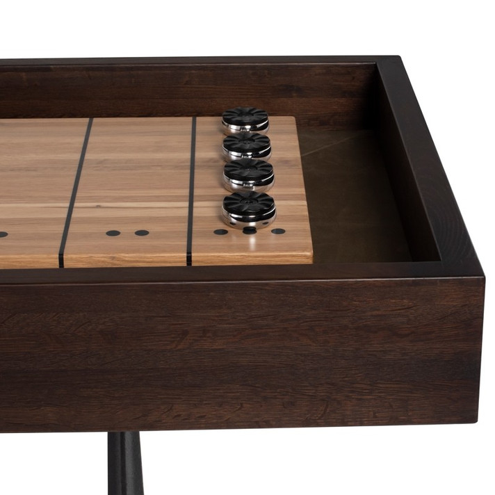 Shuffleboard II Game Table, Smoked