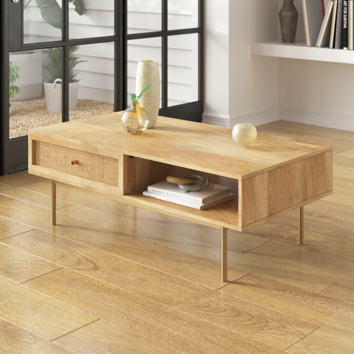 Elle Coffee Table, Natural