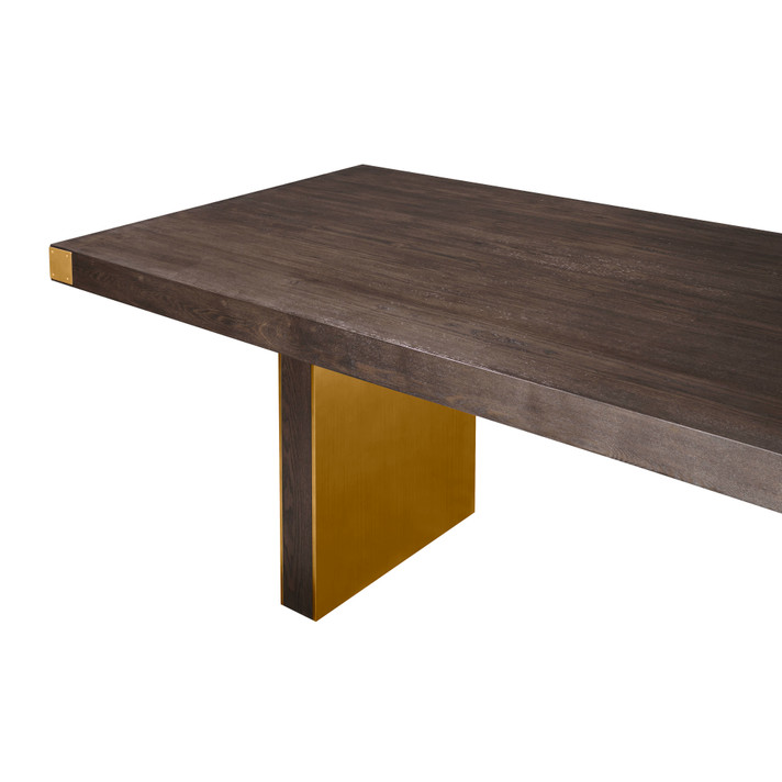 Sonia Chocolate Brown Ash Dining Table