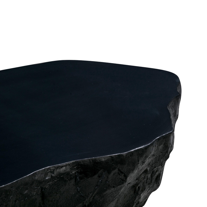 Crawford Black Concrete Coffee Table